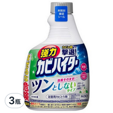 Kao 花王 浴室除霉泡沫噴霧 補充瓶 花香, 360ml, 3瓶