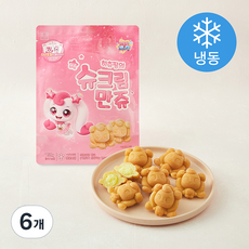 캐치티니핑 하츄핑 슈크림 만쥬 (냉동), 150g, 6개, 1개입