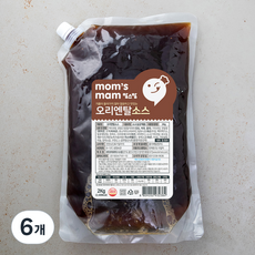 맘스맘 오리엔탈소스, 2kg, 6개