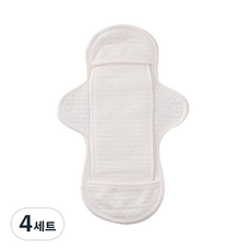 Naturesu 竹纖維布衛生棉 中型 主護墊 + 補充護墊 5片, 4套