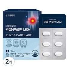 Dailycore MSM保健錠 54g, 60顆, 2個