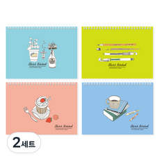 misoro 3500素描本 2267 4種組, A5, 60張, 2套