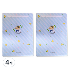 蠟筆小新 5分類 A4 第2版 索引資料夾, 花朵小新, 4個