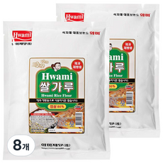 화미 쌀가루, 8개, 500g