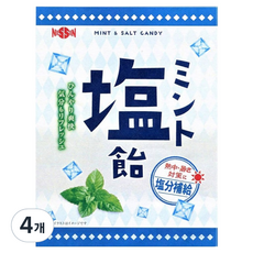 Nisshin Seifun 日清製粉 薄荷鹽糖, 4個, 77g