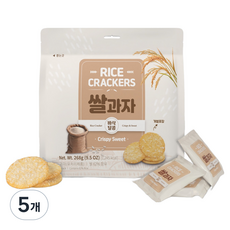 바삭달콤 쌀과자 달콤한맛, 5개, 268g