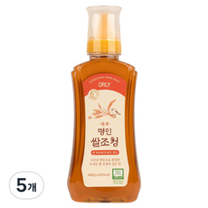 韓國 ORLY 名人米麥芽糖漿, 480g, 5個