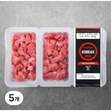 코빅푸드 호주산 냉장 간편 국거리 소고기 (냉장), 600g, 5개