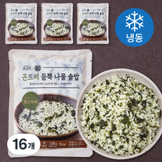 자연별곡 곤드레 듬뿍 나물 솥밥 (냉동), 230g, 16개