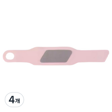 수호천사 편안한 세련된 손목보호대 핑크 여름 얇은 싱글, 4개