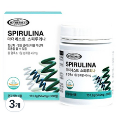 마더네스트 호주산 스피루리나 151.2g, 300정, 3개