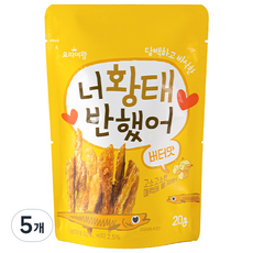 明太魚乾 奶油口味, 20g, 5個