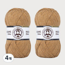 DIKTAS Madame Cotton棉質混紡毛線 2入, 36. 青銅, 4個