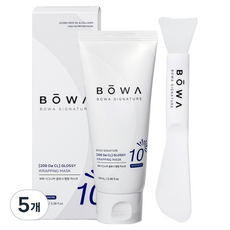 Bowa Bowa招牌光澤包裝面膜 100ml, 5個