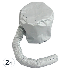 Selvia 超高速免持乾髮帽, 銀灰色, 2個