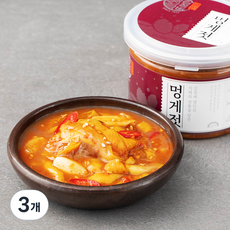굴다리 김정배 명인젓갈 멍게젓, 250g, 3개