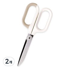 인디케이 모던 가위, 화이트, 2개