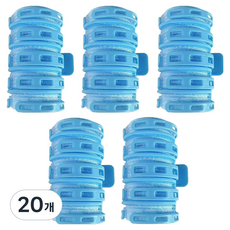 DeepTalk 自助造型瀏海豐盈髮捲夾 DT0988, 20個, 藍色