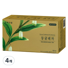 대한다업 둥굴레차, 1.2g, 4개, 100개입