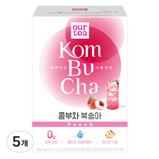 아워티 콤부차 복숭아, 5g, 30개입, 5개