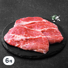 푸드장 미국산 블랙비프 부채살 구이용 (냉장), 300g, 6개