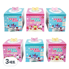 핑크망고 산리오 달콤소다 컵 피규어 6p 세트 랜덤발송, 3세트