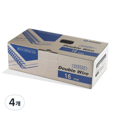 카피어랜드 3:1 와이어링, 16mm, 핑크, 4개