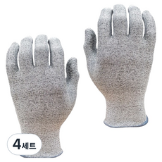 NiTex 防切割 Keynine 99 食品用內襯 CUT 手套, 4套, 單一顏色