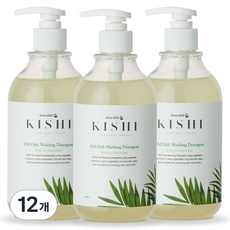 KISHI 廚房嬰兒奶瓶清潔劑, 300ml, 12瓶