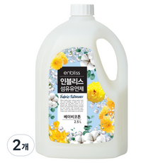 enbliss 衣物柔軟精 嬰兒棉香, 2.5L, 2個