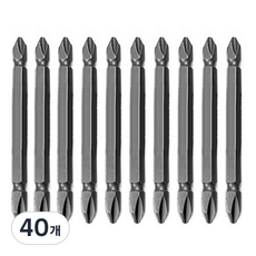 O-ON 雙面十字螺絲起子頭 110mm, 40個