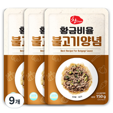 Woori Food 黃金比例韓式烤肉醬, 9個, 150g