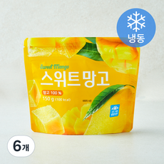 호재준 베트남산 스위트 망고 (냉동), 6개, 150g