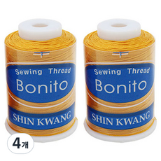 ButtonKing 厚皮革鞋 釣魚子線用線 630/D 180m E078, 黃色, 4個