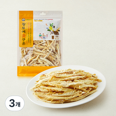 해살이 황토가마에 구운 황태채, 3개, 200g