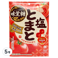 UHA 味覺糖 鹽味番茄糖, 58g, 5個