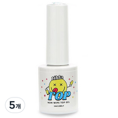 韓國 tilda 凝膠指甲油 免擦拭封層膠, 10ml, 單一顏色, 5個
