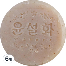 윤설화 비누 벌꿀, 110g, 6개