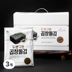 예맛 두 번 구운 곱창돌김 세트 10봉, 280g, 3개
