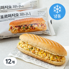 라쿠치나 콰트로포르마지오 파니니 (냉동), 120g, 1개입, 12개