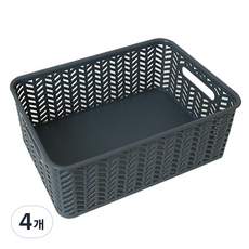 SNAZZY 人字紋開放式收納籃 3-1號 11L