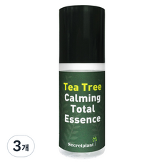 시크릿플랜트 티트리 카밍 토탈 에센스, 100ml, 3개