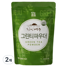 Danongwon 濟州綠茶粉, 500g, 2個, 1入