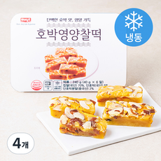 나무새 호박영양찰떡 (냉동), 40g, 6개입, 4개