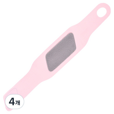 수호천사 편안한 사용감편한 손목보호대 스퀘어 핑크, 4개