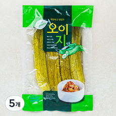 초록들 오이지, 5개, 500g