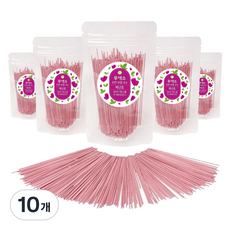 무색소 천연 백년초 무염국수, 50g, 10개