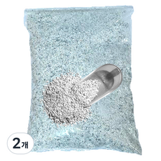마사토 자갈 백색 소립 3L, 1.5kg, 2개