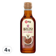 백설 쌀 올리고당, 700g, 4개