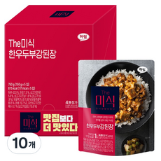 더미식 한우두부 강된장 덮밥소스, 150g, 10개